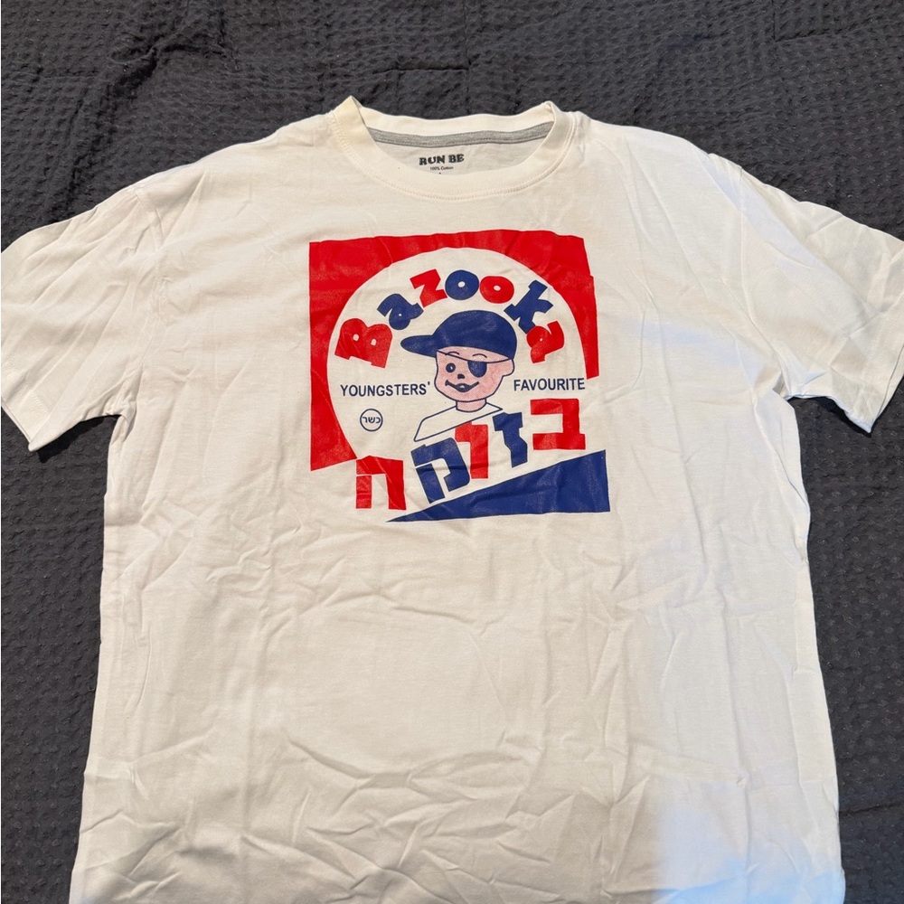 Bazooka Graphic White T-Shirt